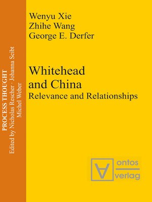 cover image of Whitehead and China